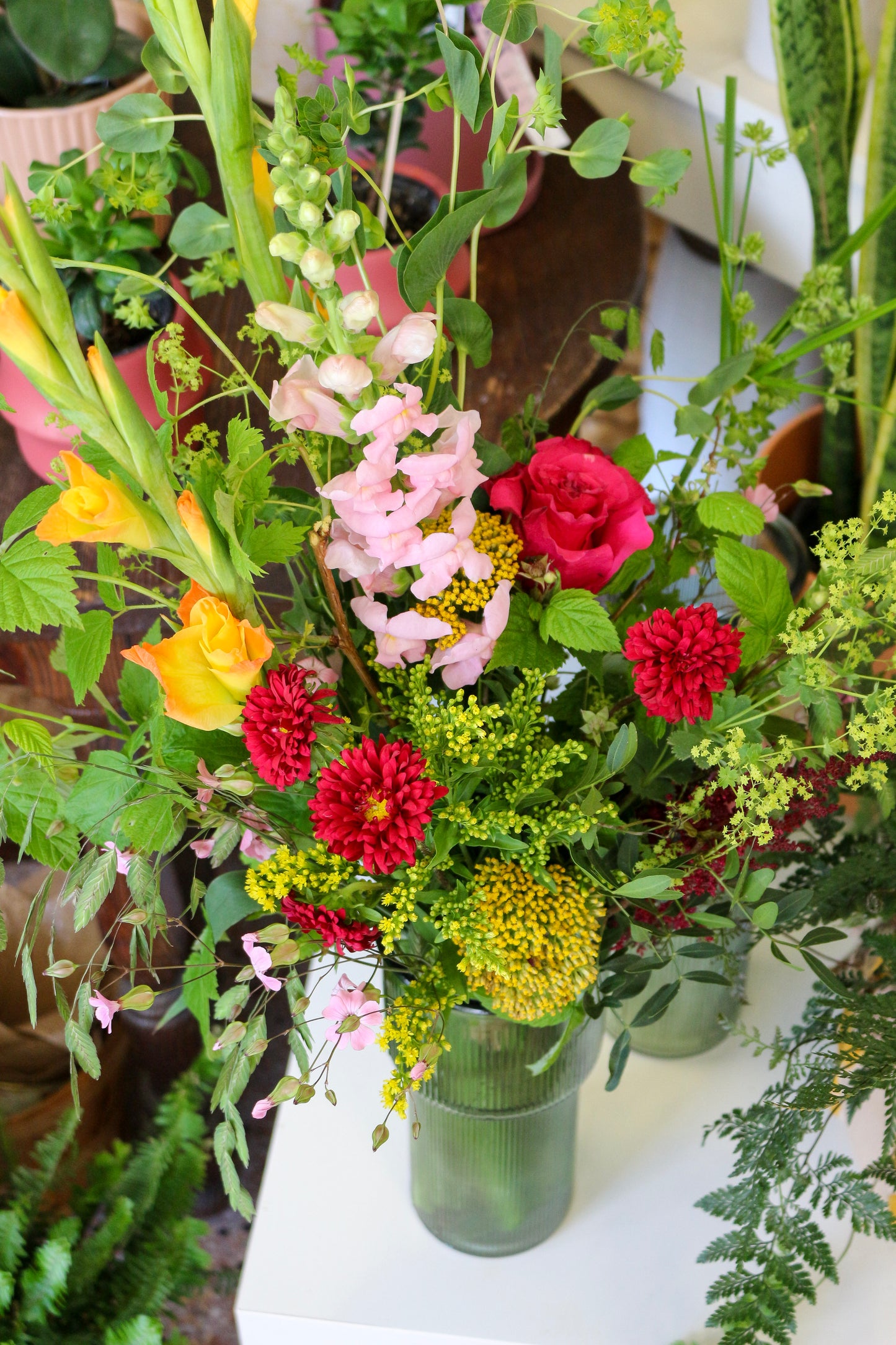 Bouquet Citron & Framboise│ Collection Jardin fruité