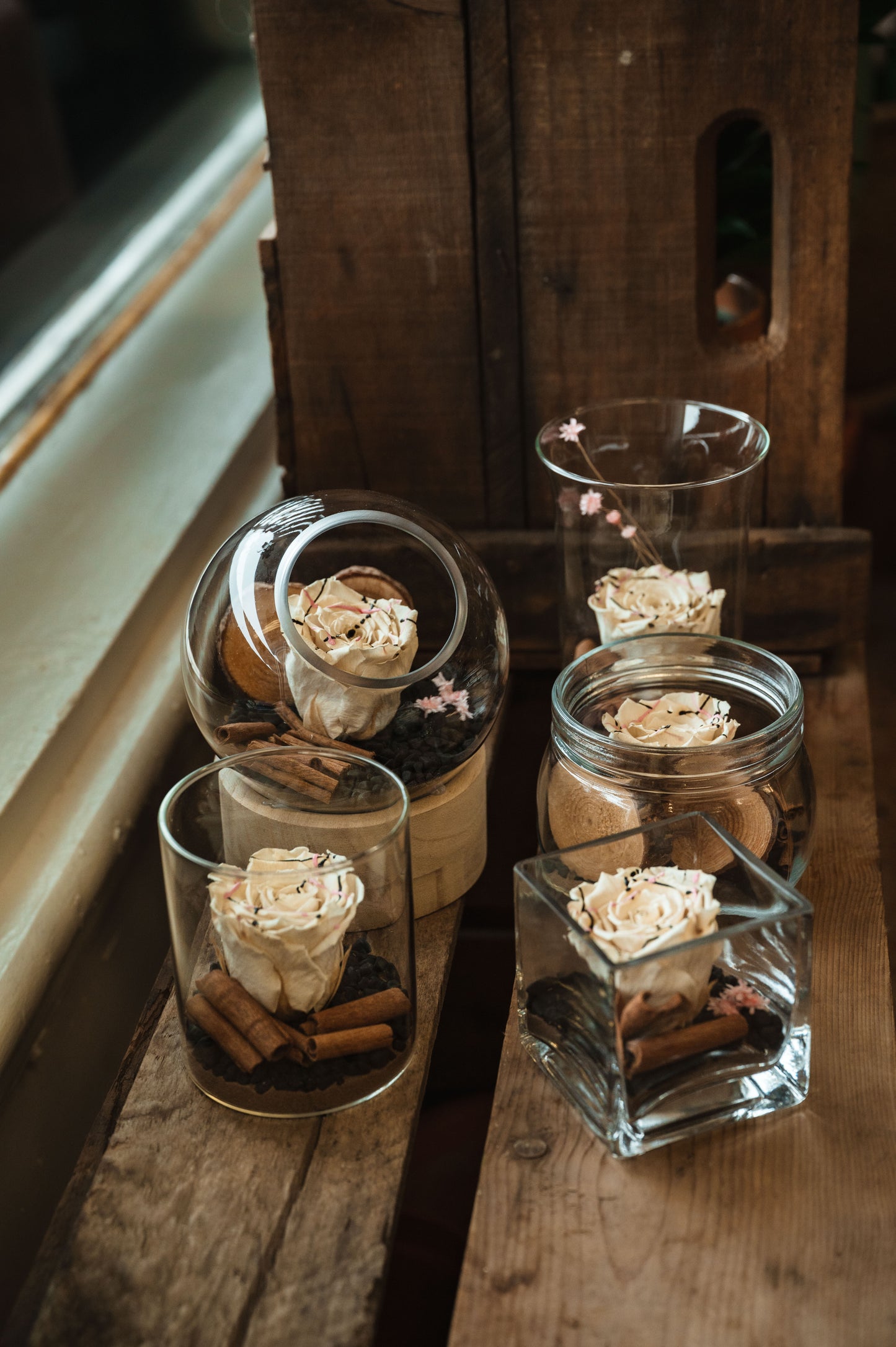 Rose éternelle cup cake| Collection Bouquets gourmands