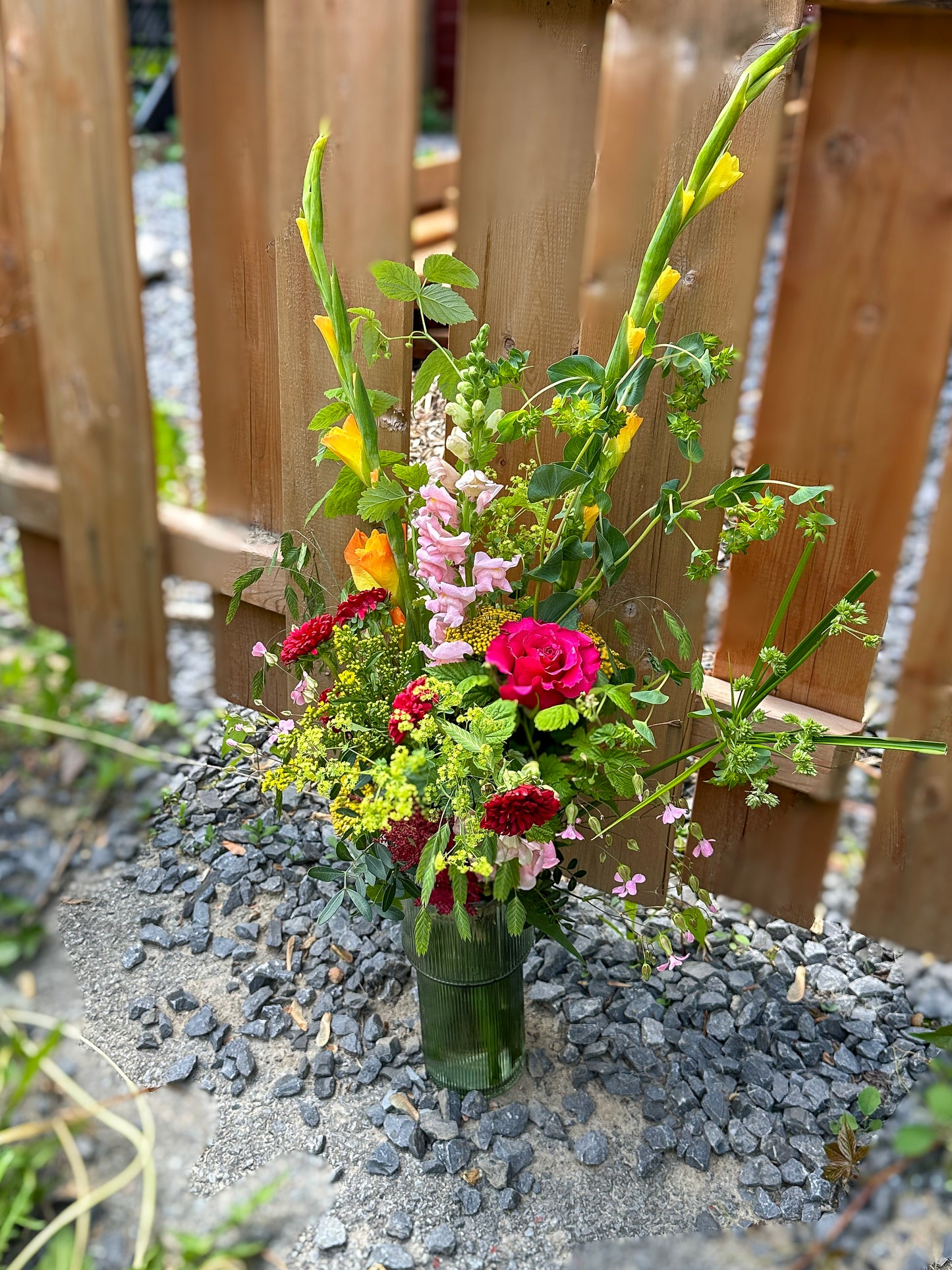 Bouquet Citron & Framboise│ Collection Jardin fruité