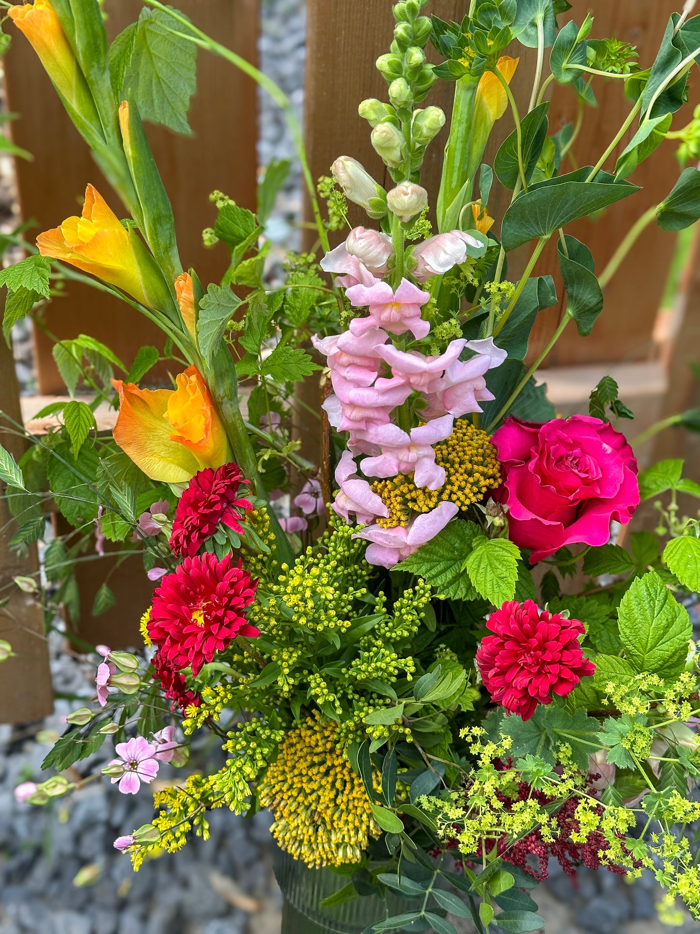 Bouquet Citron & Framboise│ Collection Jardin fruité