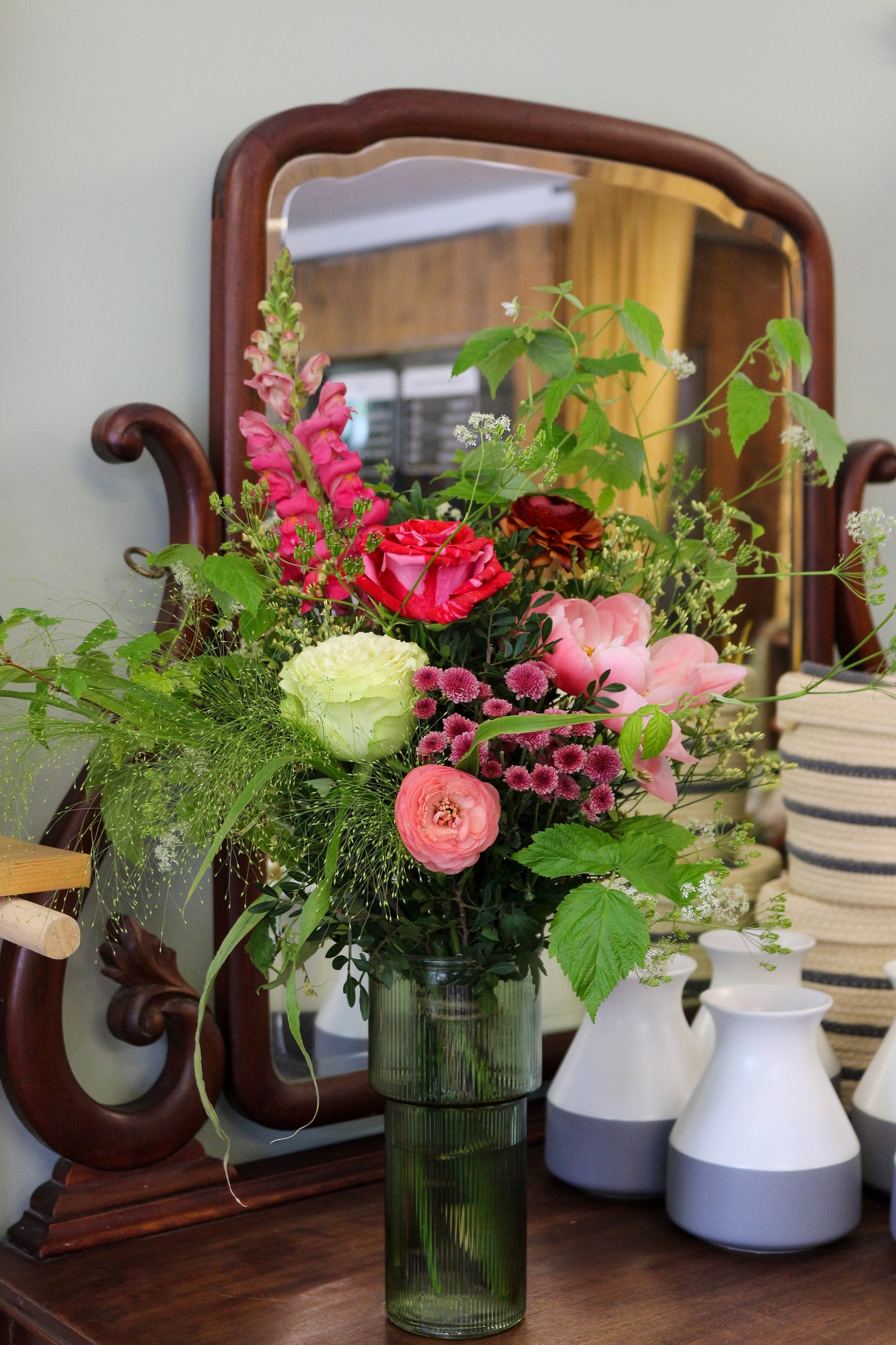 Bouquet de fleurs locales