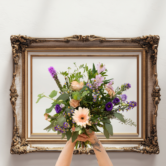 Bouquet de fleurs Au crépuscule