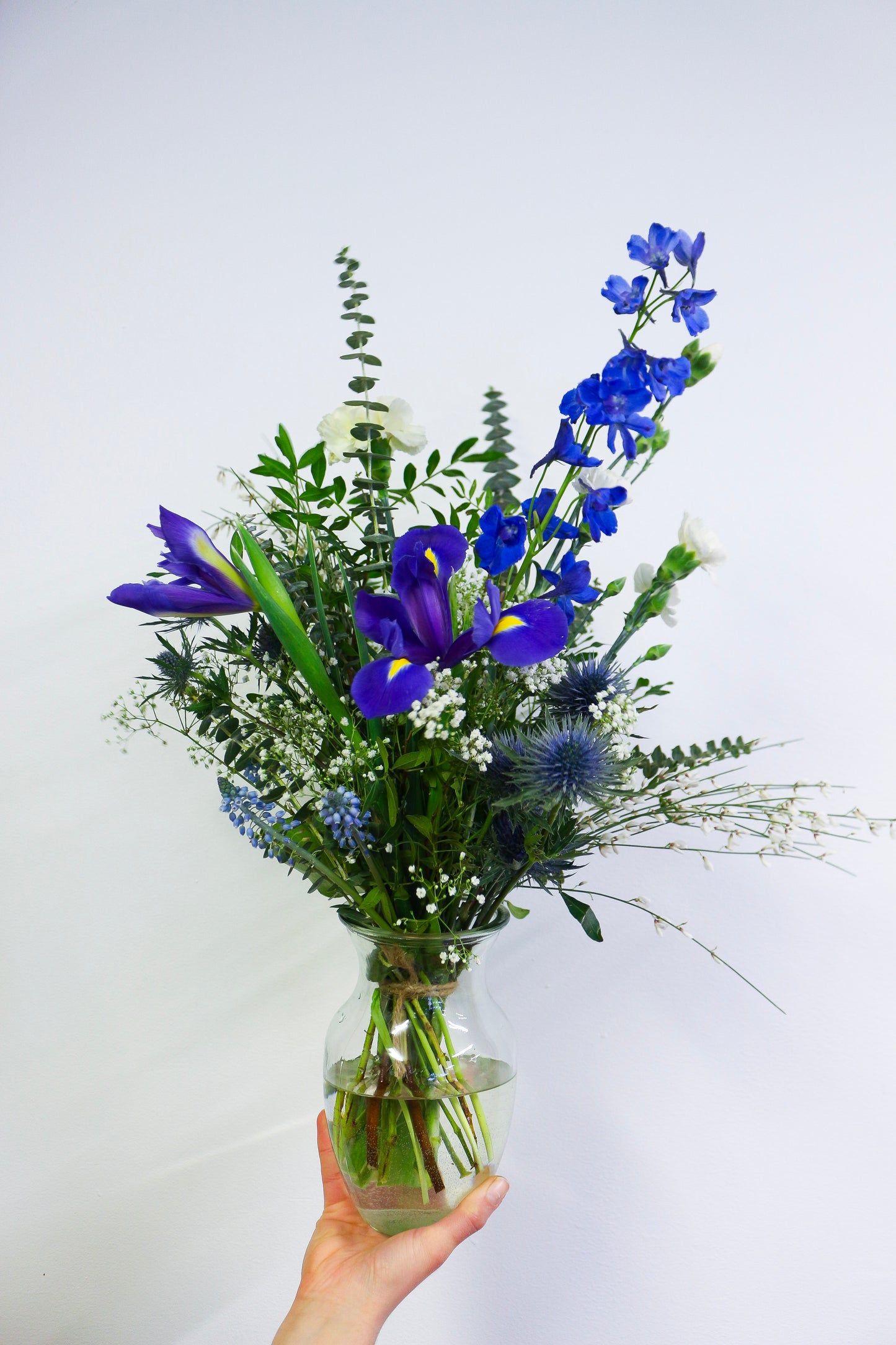 Le Bouquet Jeans ou Denim │ Collection Fleurs en textile