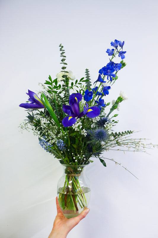 Le Bouquet Jeans ou Denim │ Collection Fleurs en textile