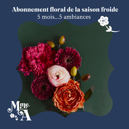 Abonnement automne-hiver 24-25 de Madame Alice