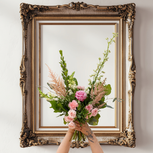 Bouquet de fleurs jardin de campagne