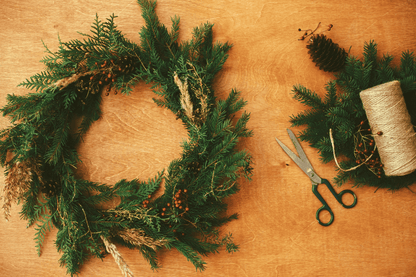 Atelier Couronnes de Noël Naturelles avec Mme Alice - Samedi 7 décembre 13h