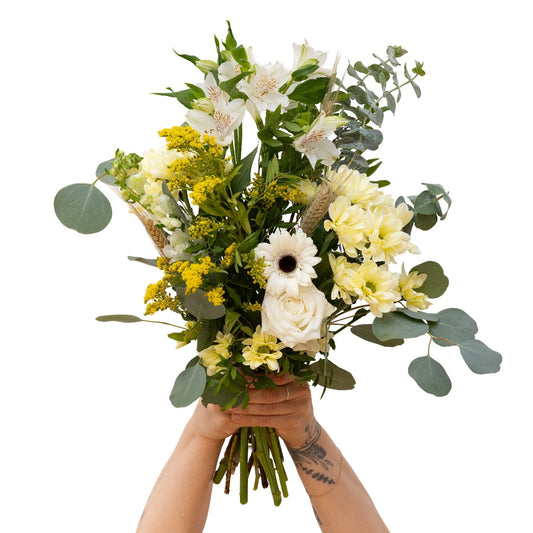 Bouquet de fleurs dans les champs