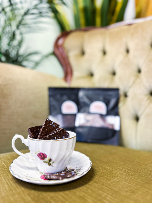 Chocolat à la fleur