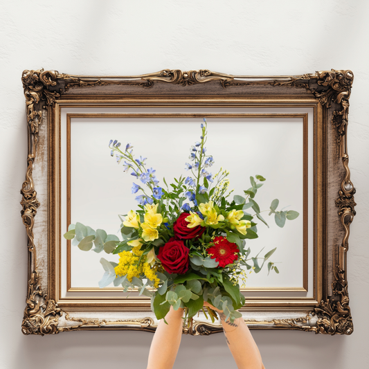 Bouquet de fleurs le Primaire │ Collection Les inséparables