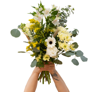 Bouquet de fleurs dans les champs