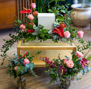 Des fleurs pour les funérailles