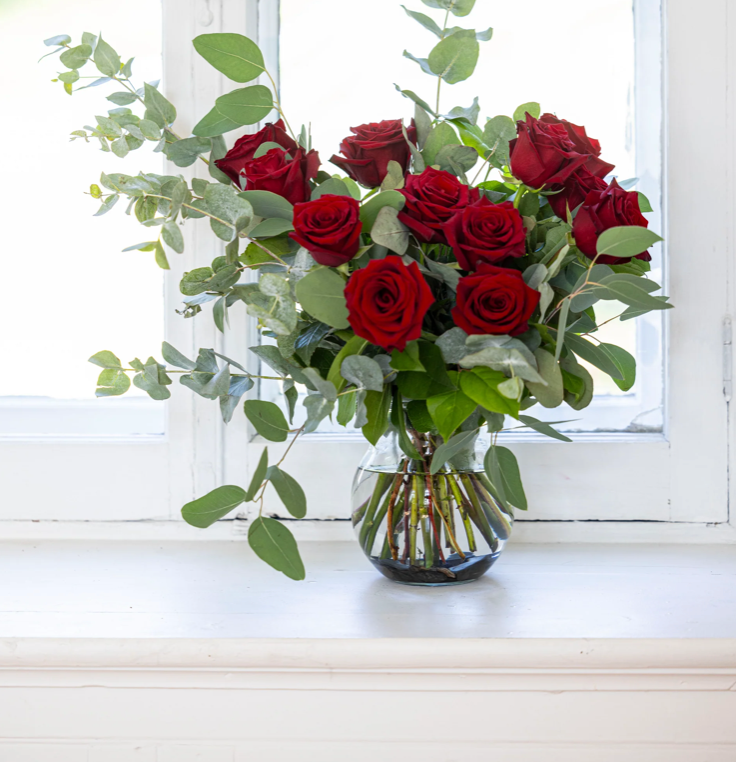 Bouquet of red roses – Madame Alice fleuriste