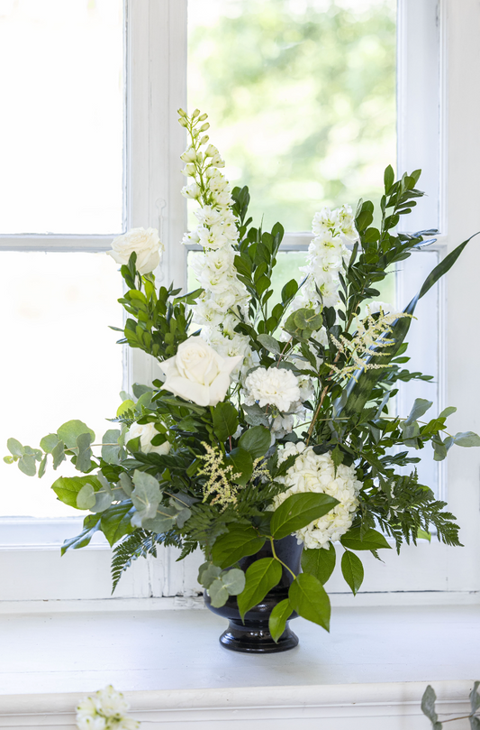 Jardin de mémoire | Arrangement funéraire Le Grand Blanc