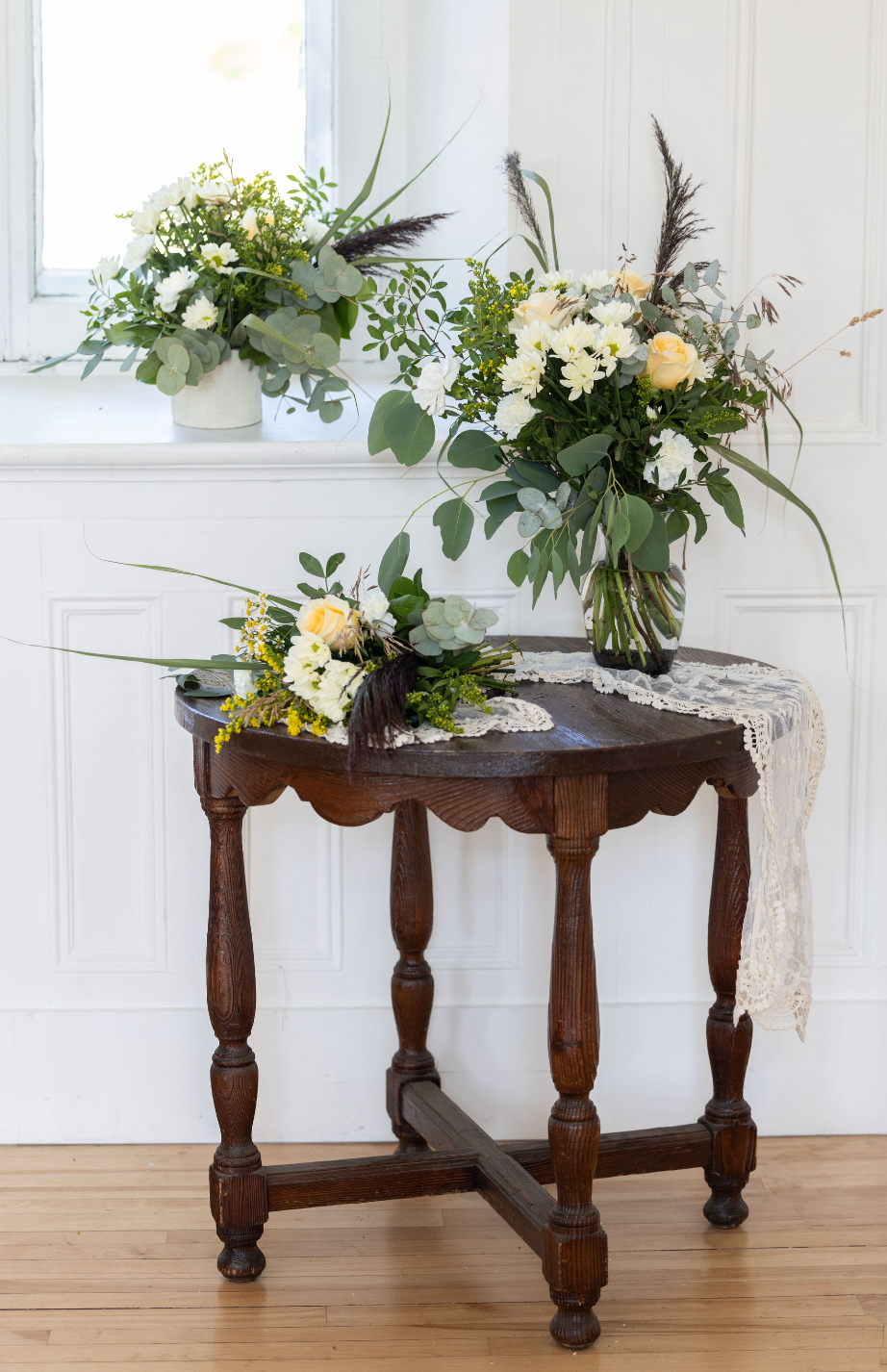 Trio de bouquets
