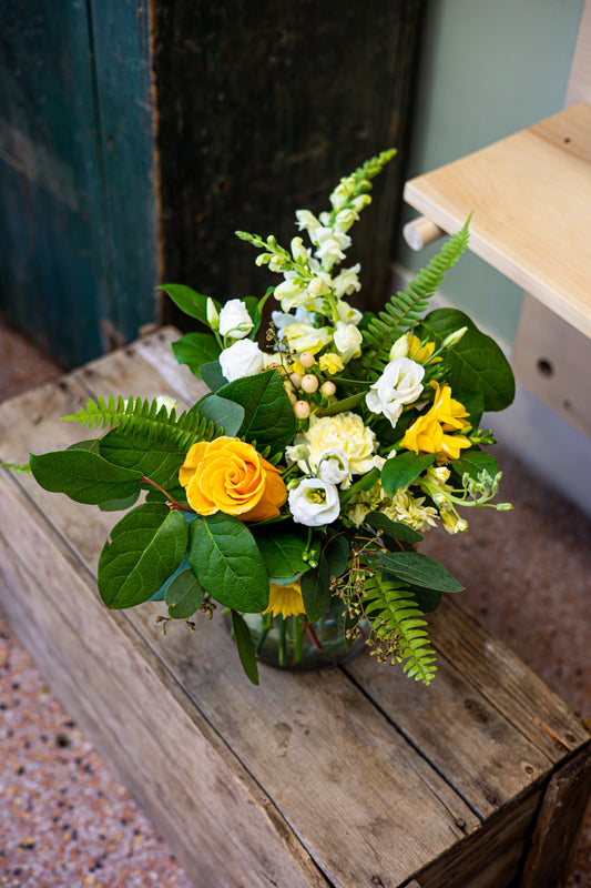 Bouquet Boucle d'or │ Collection Fleurs en textile