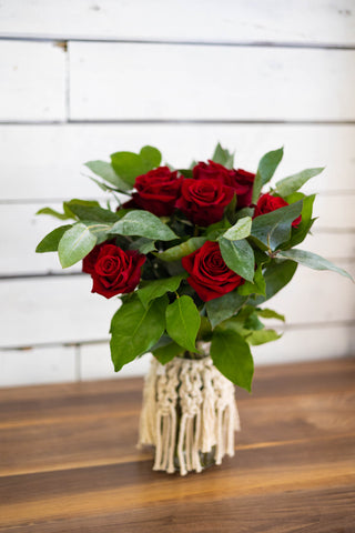 Bouquet de roses rouges