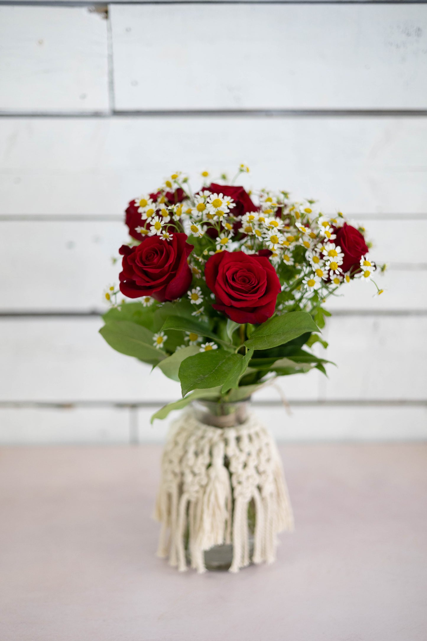 Bouquet of red roses