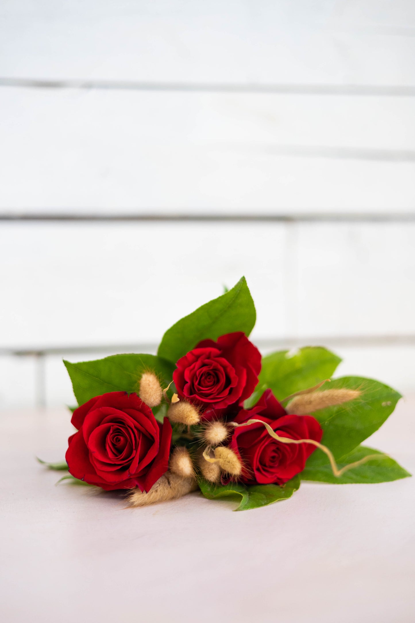 Bouquet of red roses